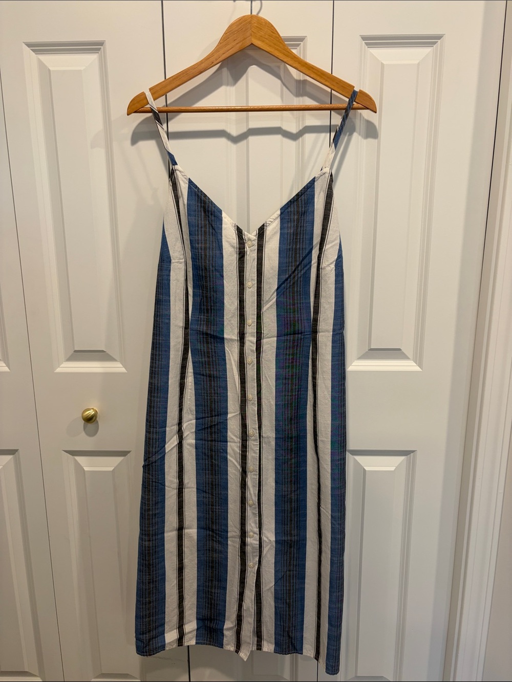 Lucky Brand striped midi dress 2x